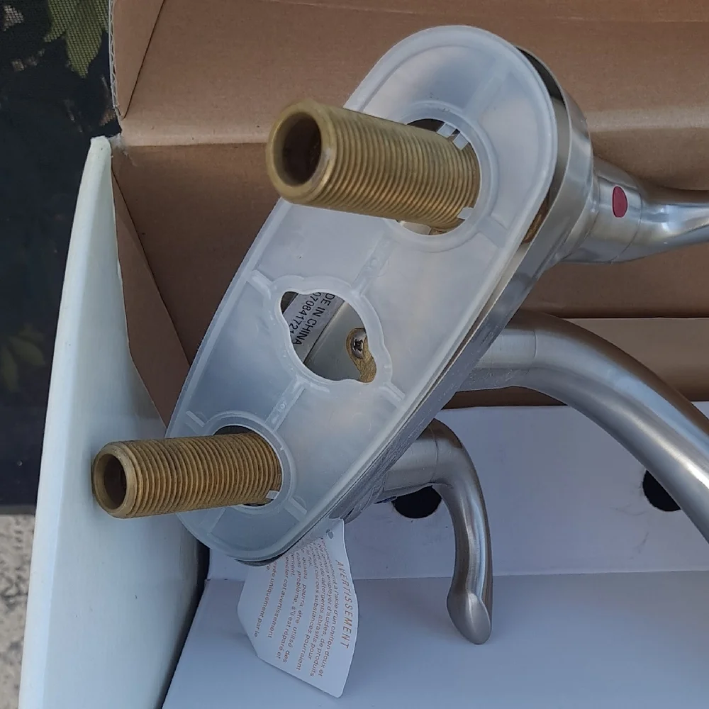Lucca Series Brushed Nickel Bathroom Faucet